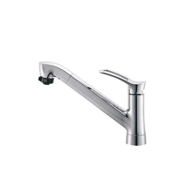 SANEI シングルワンホールスプレー混合栓K87120TJV-13 : コーナンe