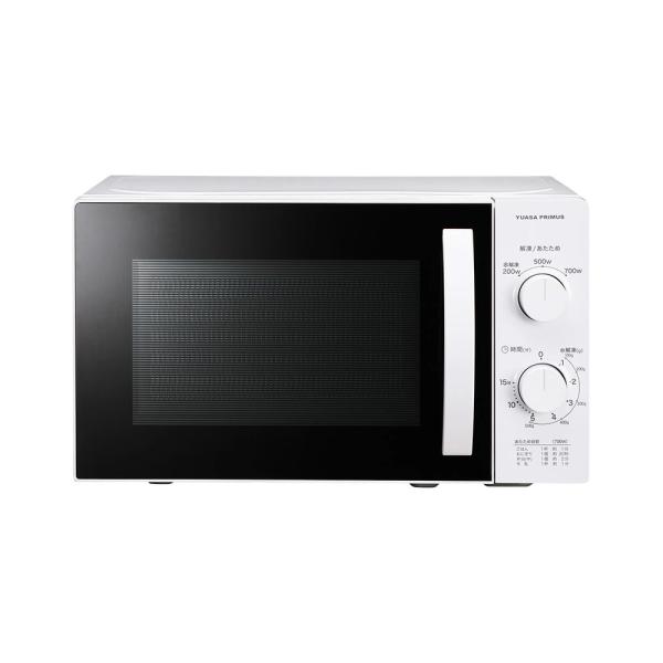 ユアサプライムス PRE-7020M [電子レンジ 50Hz(東日本地域対応)] チーン！」レトロな音にもこだわった、ダイヤル型ツマミ搭載の単機能