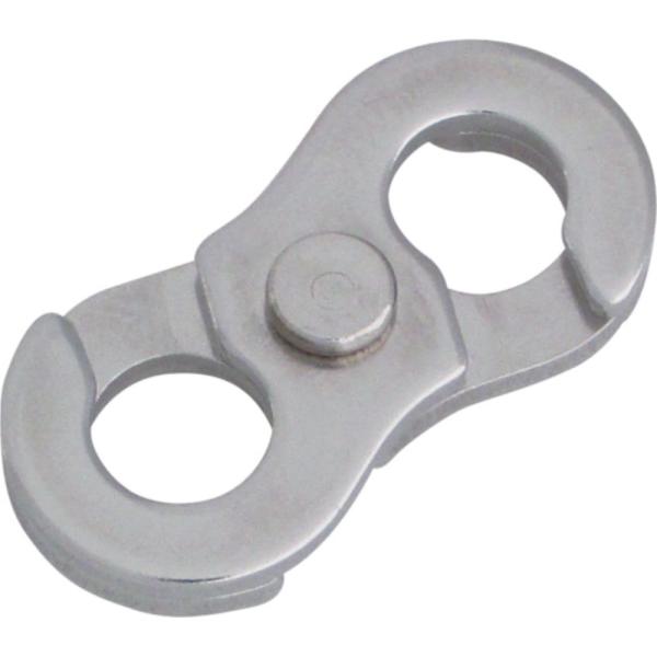 ◇◇ ハンマーでたたいて、はずれなくすることもできます。 【特長】 ●ハンマーでたたいて、はずれなくすることもできます。 【用途】 ●チェーン・ワイヤー・ロープ等の連結金具として、また端末の金具のジョイントに。 【仕様】 ●使用荷重(kN)...