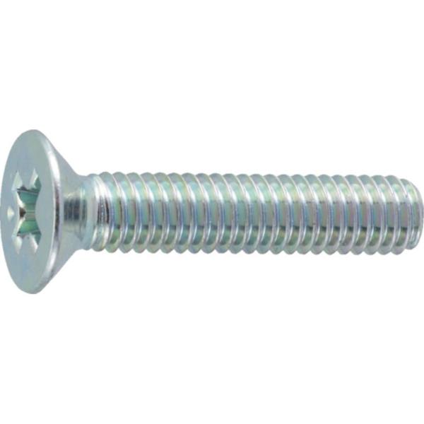 他サイト： 【メーカー直送T】トラスコ中山(TRUSCO)　皿頭小ネジ　三価　白　サイズＭ３Ｘ４０　５８本入  B702-0340  (M3X40 58イリ)B702-0340 (M3X40 58イリ)の商品画像