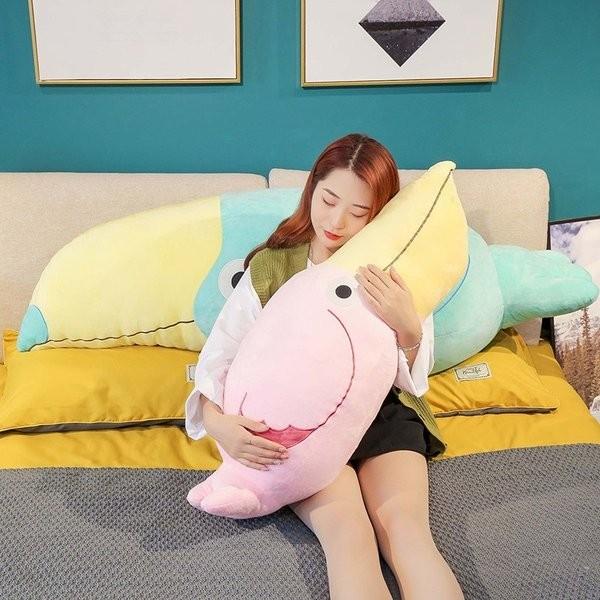 抱き枕 鳥 クッション ぬいぐるみ 添い寝 かわいい ふわふわ クリスマスプレゼント 100cm Ku 100 コウホウ 通販 Yahoo ショッピング