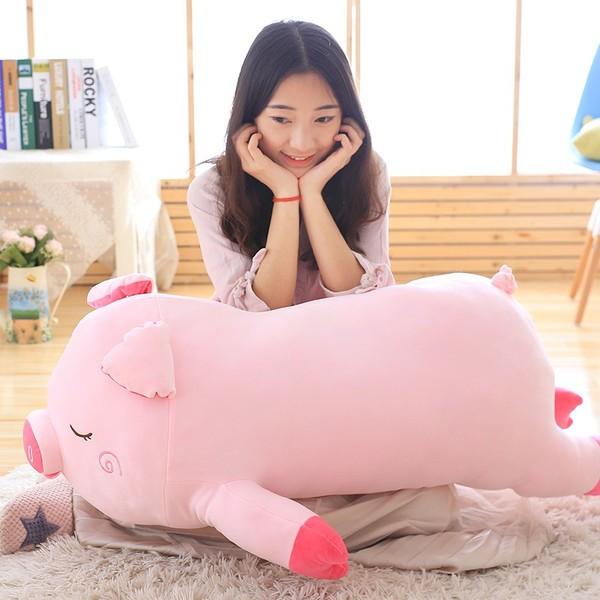 だきまくら ブタ ぬいぐるみ 特大 豚 大きいぶた 抱き枕 み プレゼント ふわふわぬいぐるみ 80cm Buyee Servicio De Proxy Japones Buyee Compra En Japon