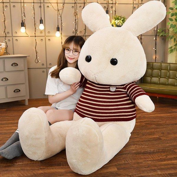 ウサギ ぬいぐるみ 特大 うさぎ 抱き枕 可愛い兎 大きいだきまくら ぬいぐるみ クリスマス 誕生日プレゼント 100cm Buyee 日本代购平台 产品购物网站大全 Buyee一站式代购 Bot Online