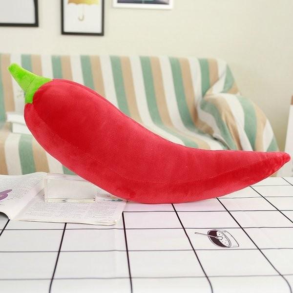 ぬいぐるみ 唐辛子 抱き枕 ふわふわ 大きい おもしろクッション 野菜 インテリア コレクション 85cm togarashi190402