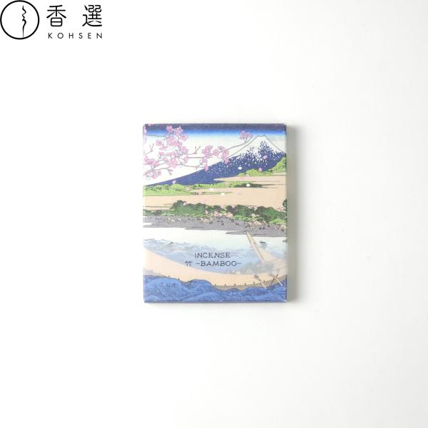 香彩堂 日本画インセンス 浮世絵 竹 BAMBOO お香 スティック型 京都 日本製 メール便 送料無料