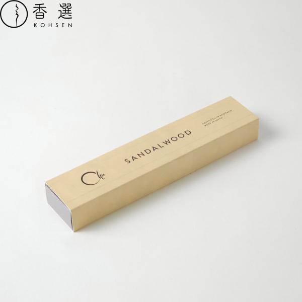 日本香堂 CHIE SANDALWOOD 白檀 お香 お線香 インセンス スティック型 incense 日本製 アロマ メール便送料無料