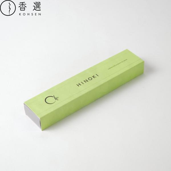 日本香堂 CHIE HINOKI ひのき お香 お線香 インセンス スティック型 incense 日本製 アロマ メール便送料無料