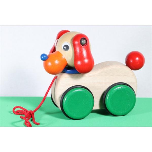 「日本製木のおもちゃ」プルトイ＊ふりふりワンちゃん Amazon | 「日本製木のおもちゃ」プルトイ＊ふりふりワンちゃん