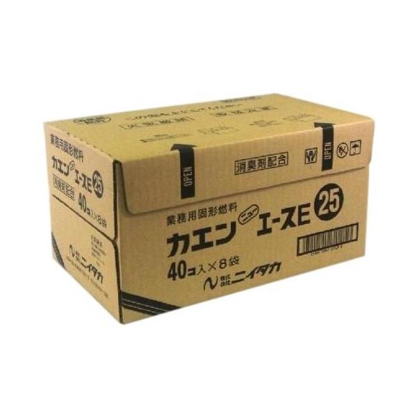 【商品説明】・■内容品　40個入り x 8パック・■燃焼時間　約18.5分〜25分・■重さ　25g（1個につき）【サイズ】　高さ : 2.60 cm　横幅 : 22.20 cm　奥行 : 34.80 cm　重量 : 980.0 g