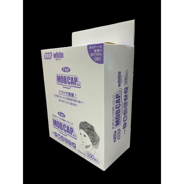 軽くて圧迫感のないポリプロピレン不織布のヘアキャップ。通気性も良く丈夫。長時間使用しても気になりません。2本のソフトタイプウレタンゴムが、優しくしっかり頭部を包み、フケ・頭髪・小さなゴミもしっかりガード吊り下げヘッダーがあるので幅広い場面で...