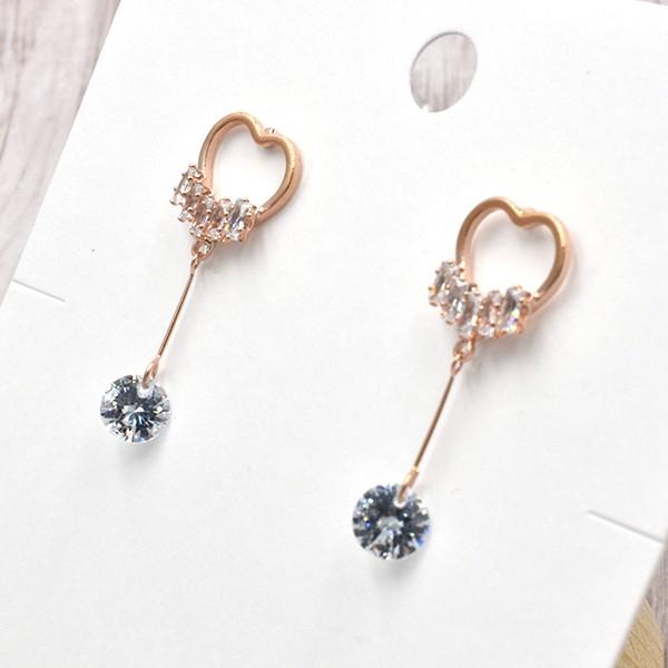 ピアス レディース 揺れる 可愛い ハート ドロップ アレルギー対応 送料無料 0394 恋する雑貨屋 通販 Yahoo ショッピング