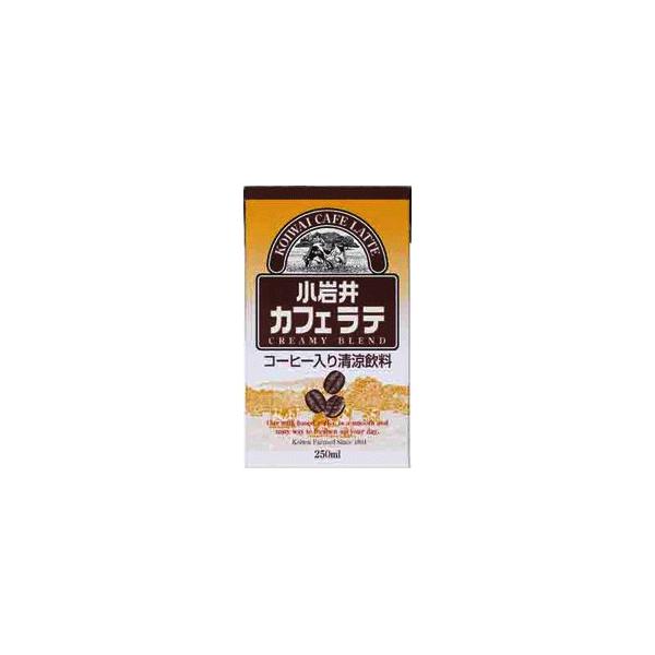 小岩井カフェラテLL250レギュラー＜紙パック常温保存可能品＞250ml×【1ケース24本セット】