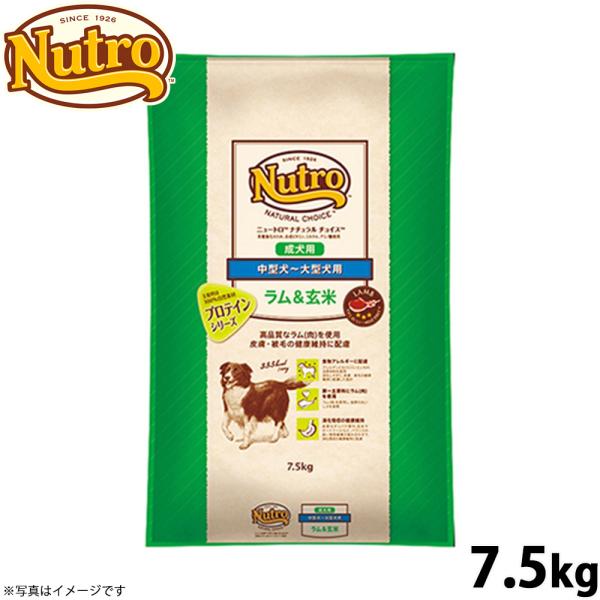 ニュートロ ナチュラルチョイス ドッグフード ラム＆玄米 中型犬〜大型