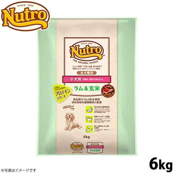 ニュートロ ドッグフード ナチュラルチョイス ラム＆玄米 子犬用 全犬