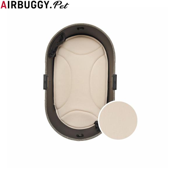 【エアバギー フォー ペット AIRBUGGY FOR PET ドーム3 マット DOMEシリーズ専用マット。底板に取り付けて使用します。コット内の座り心地が向上します。取り外して丸洗い可能なので、コット内を清潔な状態に保てます。】