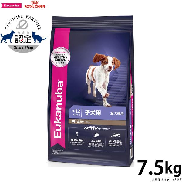 他サイト： ユーカヌバ Eukanuba ドッグフード パピー ラム＆ライス 7.5kg シニア犬用 全犬種用の商品画像