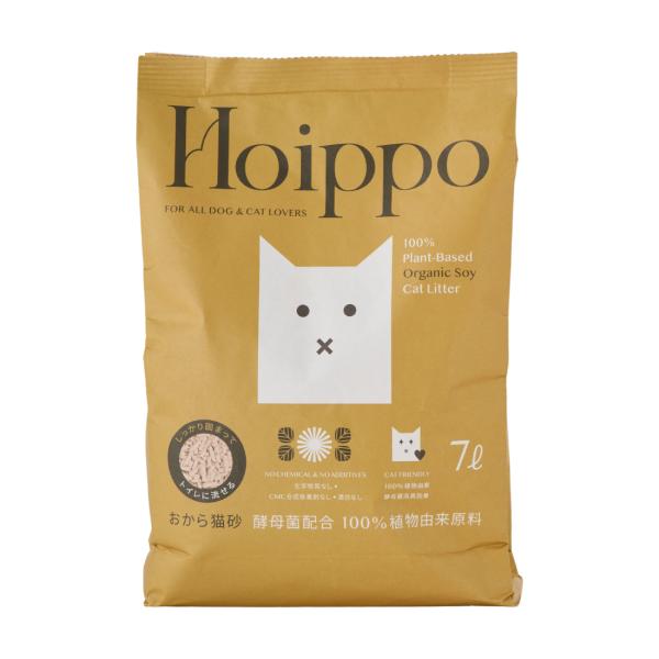 Hoippo（ホイッポ） 植物由来100% おから猫砂 7L : コジコジ - 通販