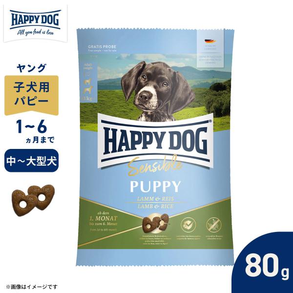 はっぴーDOG ヤング センシブル ドッグフード ラム&ライス 61012