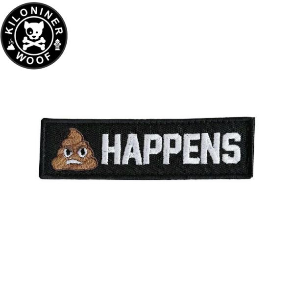 キロナイナー カスタマイズ用パッチ Shit Happens? Patch ワッペン