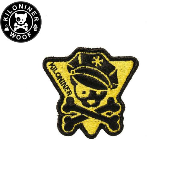 キロナイナー カスタマイズ用パッチ Police dog Triangle Patch ワッペン