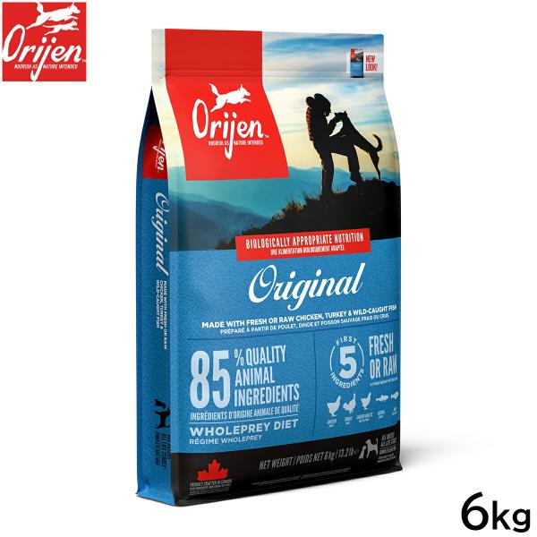 ORIJEN（オリジン） ドッグフード オリジナル 全犬種 全年齢用 6kg