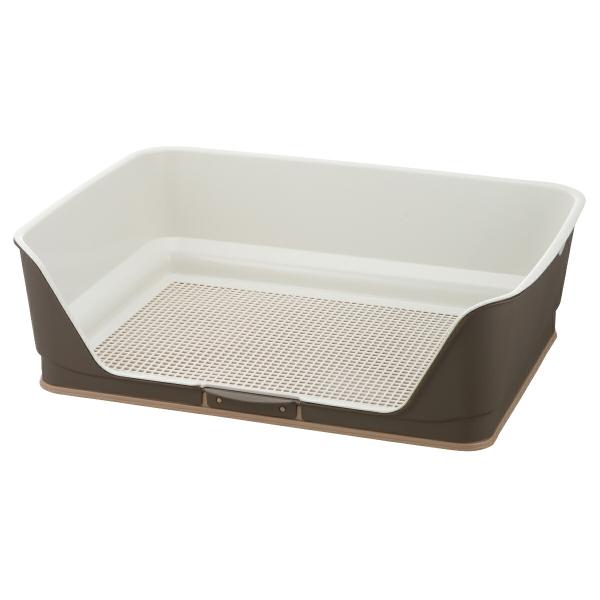 リッチェル Richell お掃除簡単ステップ壁付トイレ ワイド ダーク