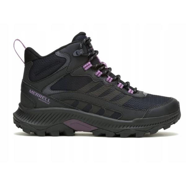 MERRELL メレル / スピード ストライク 2 ミッド ウォータープルーフ[レディース] / カラー：BK（BLACK） / W Speed Strike 2 Mid Waterproof 038274