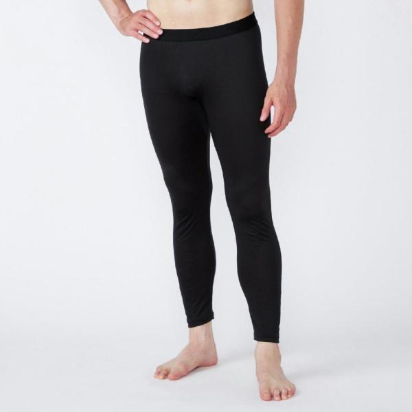 【最大P5%！11/30迄】MIZUNO ミズノ / 【吸湿発熱】プレミアホットインナー ブレスサーモ Dailyモデル 薄手 ロングタイツ[メンズ] / C2JBC6K1-09