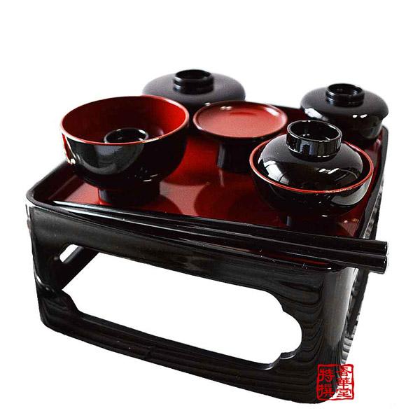 仏膳 黒 内朱 8.0寸 PC製 : 京都の仏具屋さん 香華堂 - 通販 - Yahoo 