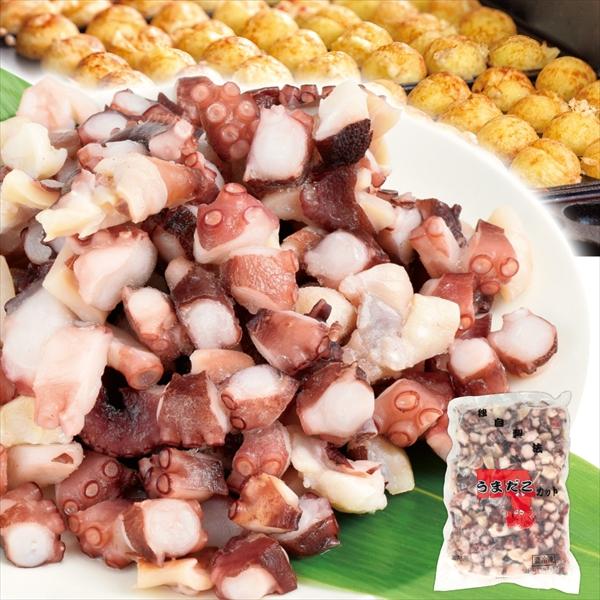 ●商品情報：本場・大阪のたこ焼き店御用達。柔らかく旨みのあるボイル真だこを、一口サイズにカットしバラ凍結。酢の物、揚げ物などにも大活躍！●内容量：1袋1kg入り●原産国：中国●賞味期間：6か月(冷凍)●配送温度：冷凍便●備考：※加熱してお召...