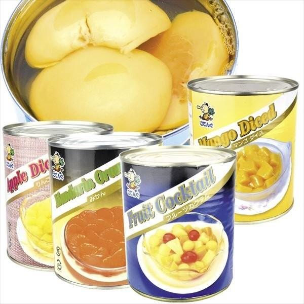缶詰 Bigなフルーツ缶詰 福袋 6種6缶 各1缶 800g 大型缶詰 お楽しみセット 国華園 F 花と緑 国華園 通販 Yahoo ショッピング