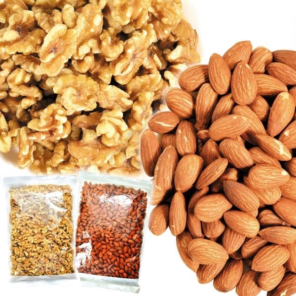 徳用生くるみアーモンドセット 2種2袋 F 花と緑 国華園 通販 Yahoo ショッピング