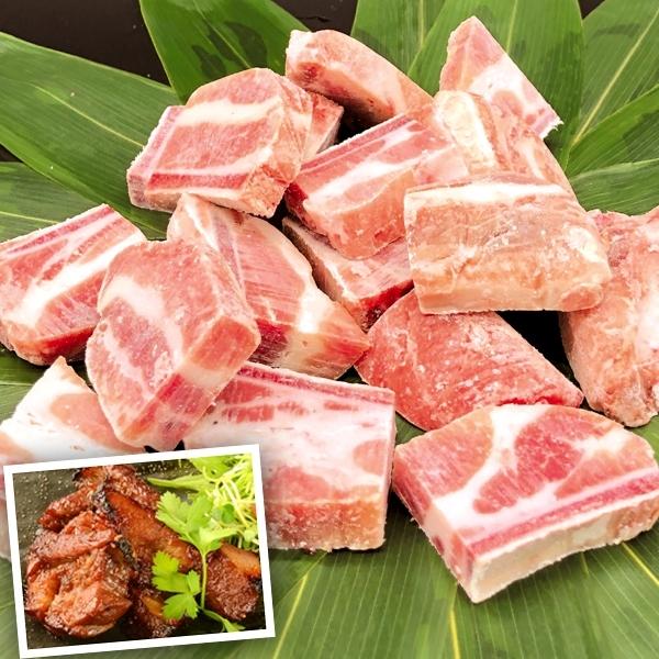 骨付き 豚スペアリブ 1kg 冷凍便 食品 国華園