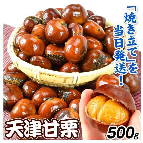 ●商品情報鮮度が命の天津甘栗は、専用の熱した石を使い、昔ながらの方法で一粒一粒焼き上げた日本人に馴染みの定番商品です。出来立ての美味しさを味わって頂くために、当日に焼き上げた商品を鮮度そのままに発送します。●内容量：500g●原料原産地：中...