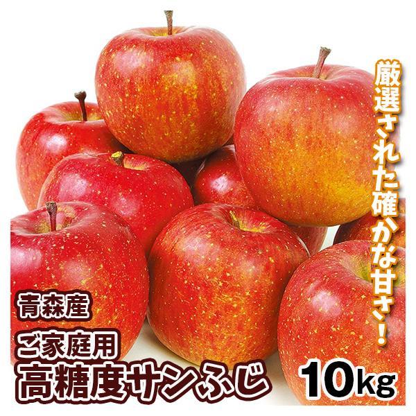 りんご 10kg 高糖度サンふじ 青森産 ご家庭用 送料無料 食品 りんご 10kg 高糖度サンふじ 青森産 ご家庭用 送料無料 食品