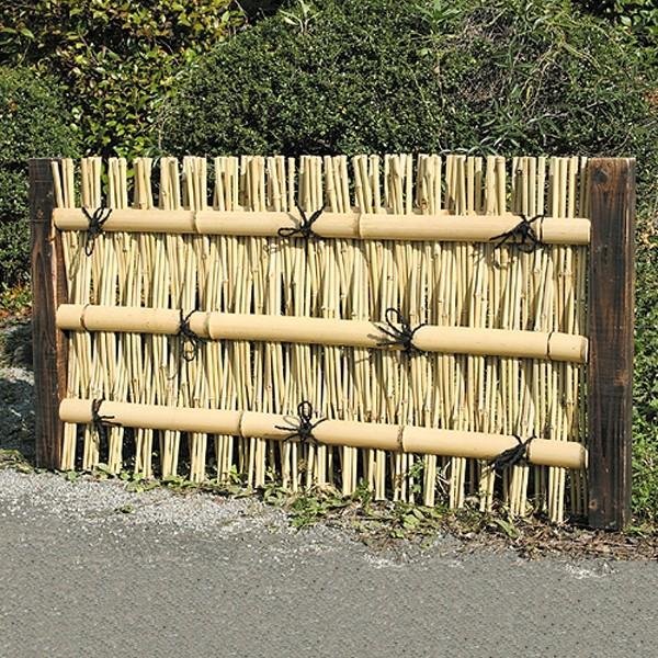 在庫あり 竹垣 竹フェンス 目隠し 竹製品 竹垣 雅 1枚 幅115 高さ60 国華園 S 花と緑 国華園 通販 Yahoo ショッピング