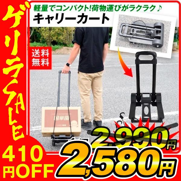 �L�����[�J�[�g �܂肽���ݎ� 1�� �n���h�L�����[ �y��2kg ��� �ω׏d50kg �R���p�N�g �A�E�g�h�A �ނ� ���s �����^�� ���؉�