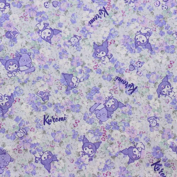 【当店限定】クロミ 生地 シーチング 110cm巾 コットン 綿 布 プリント ハンドメイド 手芸 裁縫【数量5個から10cm単位】【メール便3mまで】
