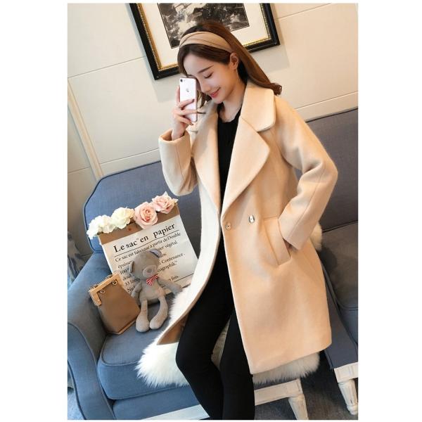 レディース コート アウター ピーコート Pコート ロング 体型カバー 女の子 Coat モッズルック 暖か 秋冬 厚手 上着 Buyee Buyee Japanese Proxy Service Buy From Japan Bot Online