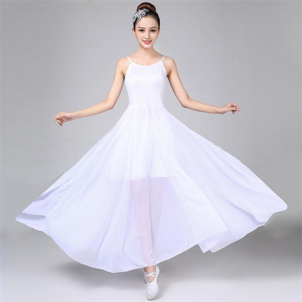 レディース ワンピース ノースリーブ ロングドレス ダンスウエア 白 公演 発表会 女の子舞台衣装 ロングワンピ Buyee Buyee Japanischer Proxy Service Kaufen Sie Aus Japan