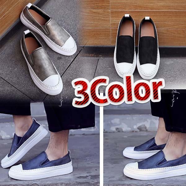 4 5cm 身長up スリッポン メンズ 人気 ブランド スニーカー シューズ 新作 トレンド カジュアル 通学 春夏 Ch Van505 Kokoa 通販 Yahoo ショッピング