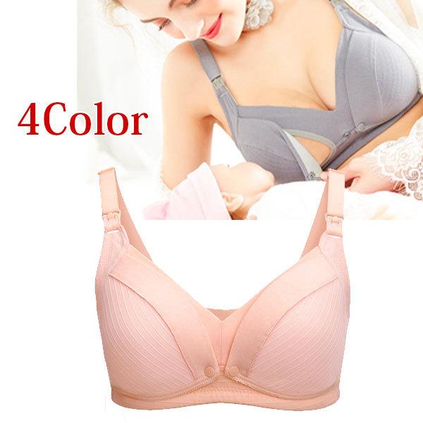 フロントホック マタニティブラジャー ナイトブラジャー ノンワイヤー ワイヤーレスブラ パット付き 前開き 3 4カップ メール便 送料無料 Ox Lin Stn4915 Kokoa 通販 Yahoo ショッピング