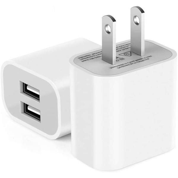 Usb急速充電器 Acアダプター 2個セット 2ポート Iphone Ipad Android対応 Usb電源アダプタ ミニ式24w 2a Usb コンセント ホワイト Buyee Buyee Japanese Proxy Service Buy From Japan Bot Online