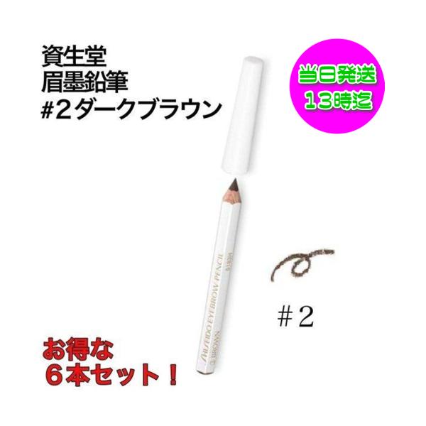 新品 6本 セット 資生堂 眉墨鉛筆