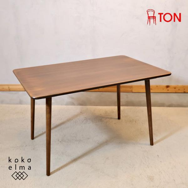 TON社製ダイニングテーブル ウィンザーダイニングテーブル 正方形 幅80cm×80cm［チェコ・TON社
