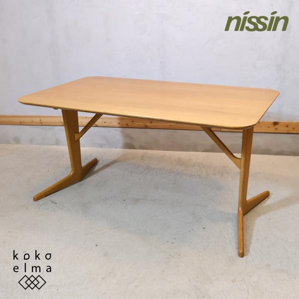 日進木工 nissin geppo ゲッポ SEED シード オーク材 ダイニング