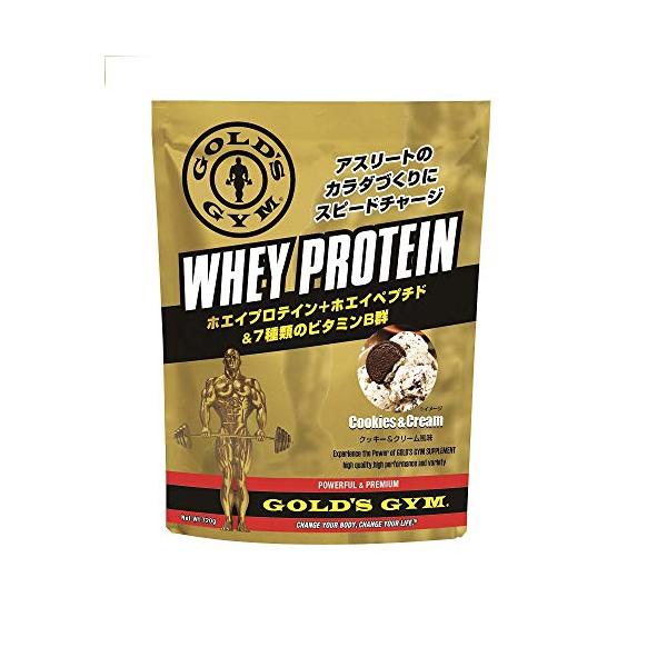 ゴールドジム(GOLD'S GYM) ホエイプロテイン クッキー&クリーム風味 720g