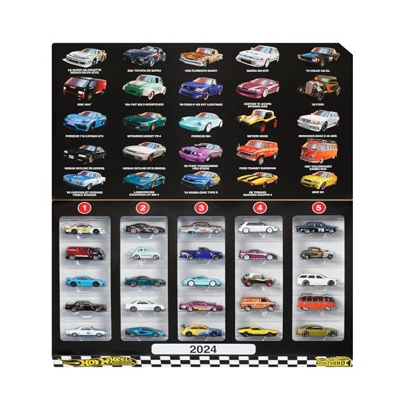 ホットウィール(Hot Wheels) ブールバード 25カー ファクトリーセット