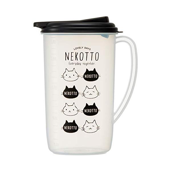 ねこっと/1.9 L/CI19-A・Color:ねこっと・パッケージ個数:1・サイズ:幅18×奥行12×高さ24cm・素材・材質:EVA樹脂・ポリプロピレン・原産国:日本・容量:1.9L