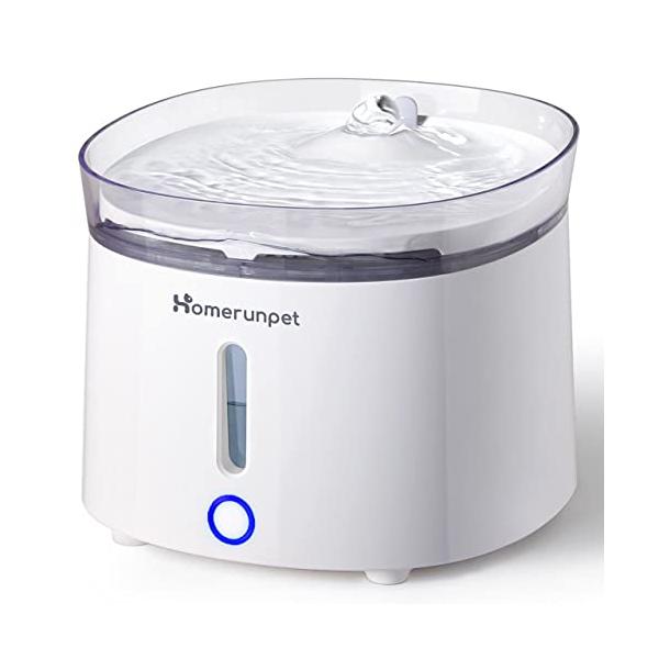 他サイト： Homerunpet スマートペット用自動給水器 ワイヤレスポンプ 大容量2L LEDライト 2つの給水モード コードレス 組み立て簡単 お手入の商品画像